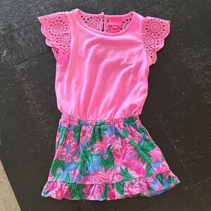 Lilly Pulitzer Pink toddler romper